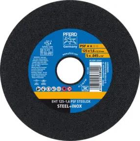 PFERD Trennscheibe EHT 125x1,6x22,23 mm gerade Universallinie PSF STEELOX für Stahl/Edelstahl (10)