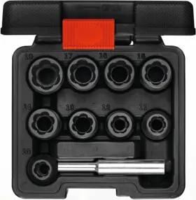 Gedore R68003010 Spiralnutenausdreher 1/2" 10-19mm 10-teilig