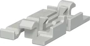 OBO Bettermann Vertr Oberteilklammer PVC,grau 2370 60
