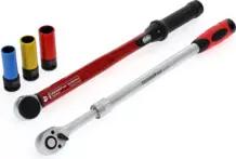 Gedore red Radwechsel-Satz, Set 3-teilig, gefüllt, Werkzeug für KFZ-Handwerker, Reifenwechsel, R69003000