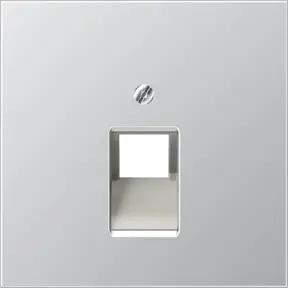 Jung Abdeckung alu für IAE/UAE-Dose AL 2969-1 UA