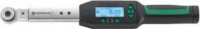 Stahlwille Elektronischer Drehwinkel-Drehmomentschlüssel SENSOTORK® mit Einsteckwerkzeug Umschaltknarre Nr.713R/6 3-60 N·m Antriebs-4kant 3/8"