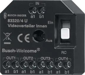 Busch-Jaeger Aktiv Videoverteiler innen UP 83320/4 U