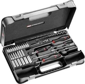 Facom Steckschlüssel-Set 1/4 R.161B, 61-tlg