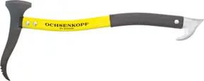 Gedore OCHSENKOPF Alu-Handsappie, Stiel aus Aluminiumlegierung, 500 mm, 560 g, für Holz, Forstwerkzeug, OX 172 SCH-0500