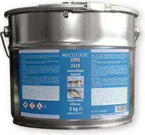 WEICON GMK 2410 Kontaktklebstoff, haftstarker und schnellhärtender 1K Gummi-Metall-Kleber, 5 kg, braun