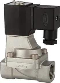 Riegler 2/2-Wege-MV., ES, NC, vorg.,230 V,50 Hz, G 1/2, PN 0,5-10 bar