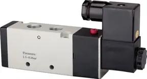 Riegler 5/2-Wegeventil elektropn. »4V« monost., G1/4, 230V 50Hz 1300l/min