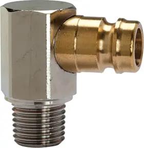 Riegler Temperier-Einstecknippel DN 9, 90°, mit Außengewinde, M14x1,5