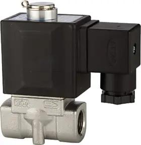 Riegler 2/2-Wege-MV., ES, NO, direktg., 24 V DC, G 3/8, PN 0-20 bar