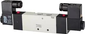 Riegler 5/3-Wegeventil elektropneum. Mitte geschl., G 1/2, 230 V, 50 Hz