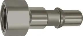 Riegler Nippel für Kupplungen NW 8, ISO 6150 C, Edelstahl, G 1/2 IG