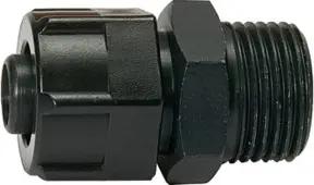 Riegler Einschraubverschraubung, für PVC-Pneumatikschlauch 11,6x9, G 3/8