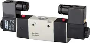 Riegler 3/2-Wegeventil elektropneum. »3V«, bistabil, M5, 230 V, 50 Hz