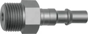Riegler Nippel für Kupplungen NW 6, ISO 6150 C, Stahl, G 1/4 AG