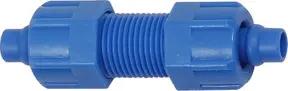 Riegler Gerade Schlauchverbindung, für Schlauch 6/4 mm, POM