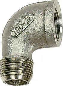 Riegler Winkelstück 90°, IG/AG Rp 3/4, R 3/4, ES 1.4408