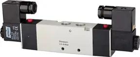 Riegler 5/3-Wegeven elektropneum. Mitte entl., G 1/4 230V 50Hz 950l/min