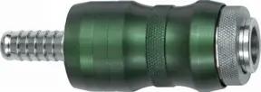 Riegler Sicherheitskuppl. NW7,8, Bi-Tec, MS vern., Tülle LW 9, 2050 l/min
