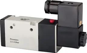 Riegler 3/2-Wegeventil elektropneum., monostabil, NO, G 3/8, 230 V, 50 Hz