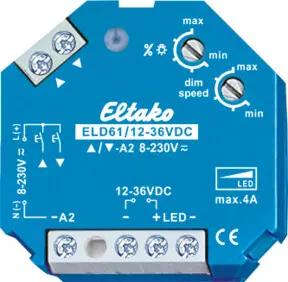 Eltako LED-Dimmschalter 12-36V DC ELD61/12-36V
