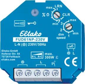 Eltako Funkaktor Universal Dimmschalter FUD61NP-230V