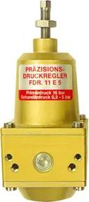 Riegler Präzisionsdruckregler o. Mano, buntmetallfrei, G 1/4, 0,1 - 2 bar