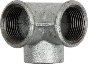 Riegler Winkelverteiler 221, IG/IG/IG, Rp 1/2, schwarzer Temperguss