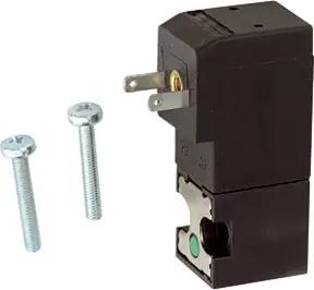 Riegler 3/2-Mini-Magnetventil direktgesteuert NO, 24 VDC, fürGerätestecker