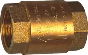 Riegler Rückschlagventil, reduzierter Durchgang, G 1 1/2, 20 mbar