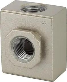 Riegler Verteiler »G-mini«, mit 2 Abgängen, BG 200, G 1/4, PE 0 - 9 bar