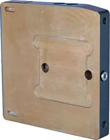 Riegler Endplatte für Ventilinsel HDM, blind (zum Abschluss des Systems)