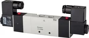 Riegler 5/3-Wegeventil elektropneum. Mitte belüftet, M5, 24 V DC