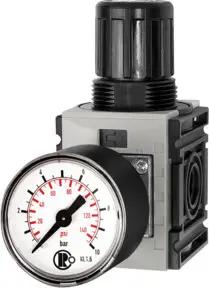 Riegler Druckregler »FUTURA-mini«, Standardmano., BG 0, G 1/4, 0,1-4 bar