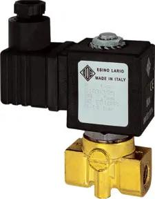 Riegler 2/2-MV, MS, NO, direktg., 24V DC, 8W, FKM, G1/8, PN0-14bar