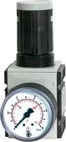 Riegler Druckregler, durchg. Druckvers. »FUTURA«, BG 1, G 3/8, 0,5-8 bar