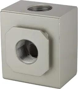 Riegler Verteiler »G«, mit 2 Abgängen, BG 600, G 1, PE 0 - 9 bar