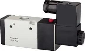 Riegler 3/2-Wegeventil elektropn., monostabil, NC, G1/4, 24VDC, 1300l/min