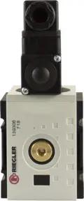 Riegler Verteiler »FUTURA«, BG 2, G 1/2, mit Druckschalter 0,5 - 10 bar
