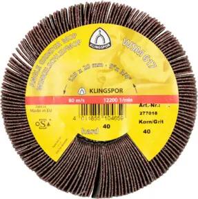 Klingspor WSM 617 Schleifmopräder CS 310 XF, 125 x 20 mm Korn 40 Gewinde M 14