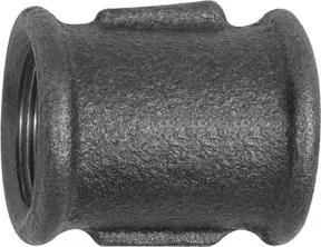 Riegler Muffe 270, Rp 1 1/2 i., Rp 1 1/2 i., Temperguss schwarz