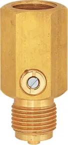 Riegler Stoßminderer für Manometer, G 1/2, PN 400 bar, aus Stahl