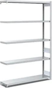 Bito Fachbodenregal Typ L, Anbaufeld 40mm, Boden Set, 100kg, verzinkt