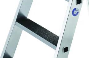 MUNK Nachrüstsatz Clip-step R13 2-teilige Stufen-Schiebeleiter 1x9 + 1x6 Stufen