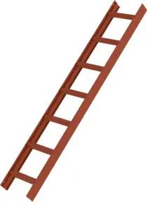 MUNK Dachleiter rot-braun 7 Sprossen