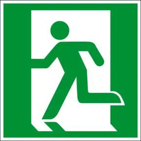 Eichner Fluchtwegsschild Fluchtweg - Notausgang PVC