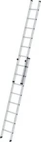 MUNK Aluminium-Schiebeleiter 2-teilig 2 x 8 Sprossen