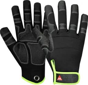 Hase Montagehandschuhe Technik, 5 Finger HiTech-Synthetikleder