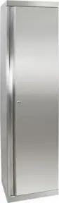 Stumpf Edelstahl-Aufbewahrungsschrank Cabinox, 1800x450x400mm, 4 Fachböden