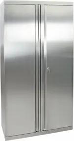 Stumpf Edelstahl-Aufbewahrungsschrank Cabinox, 1800x900x400mm, 4 Fachböden